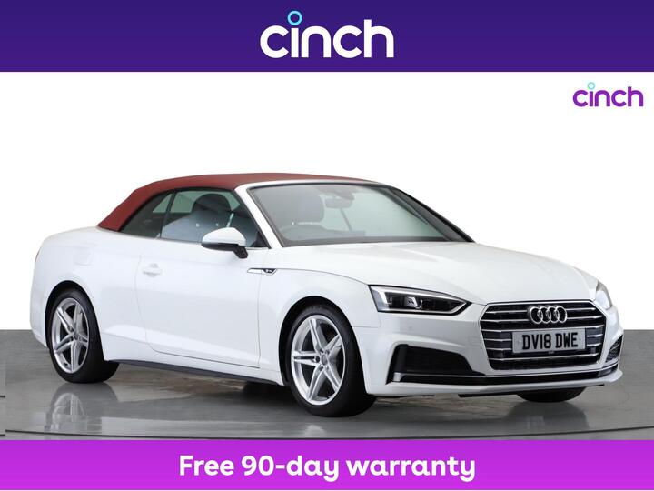 Audi A5 Cabriolet 2.0 TFSI S Line Euro 6 (s/s) 2dr Audi A5 Cabriolet 2.0 TFSI S Line Euro 6 (s/s) 2dr