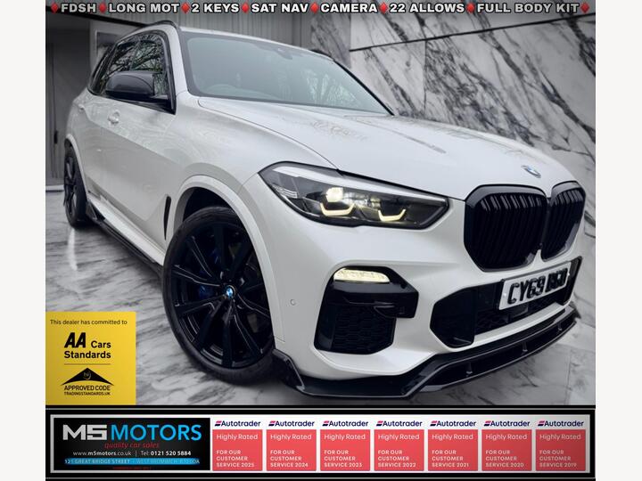 BMW X5 3.0 30d M Sport Auto XDrive Euro 6 (s/s) 5dr
