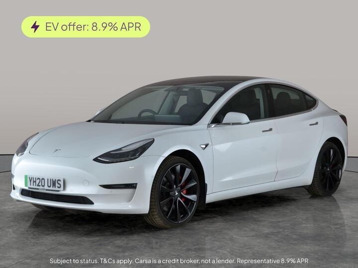 Tesla Model 3 (Dual Motor) Performance Auto 4WDE 4dr (Performance Upgrade)