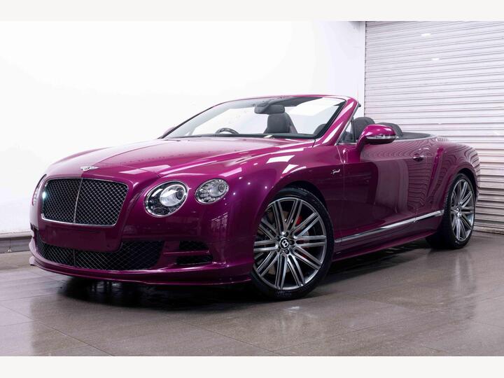 Bentley Continental 6.0 W12 GTC Speed Auto 4WD Euro 6 2dr