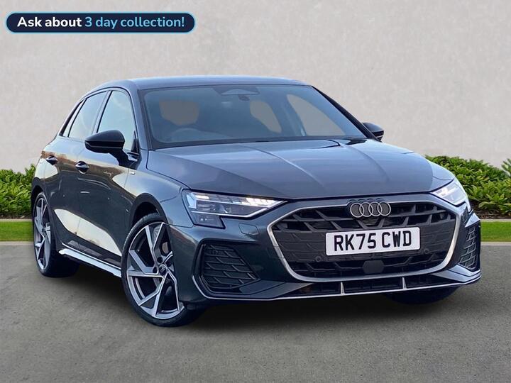 Audi A3 1.5 TFSI Black Edition Sportback S Tronic Euro 6 (s/s) 5dr