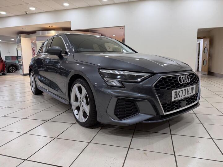 Audi A3 1.0 TFSI 30 S Line Sportback S Tronic Euro 6 (s/s) 5dr