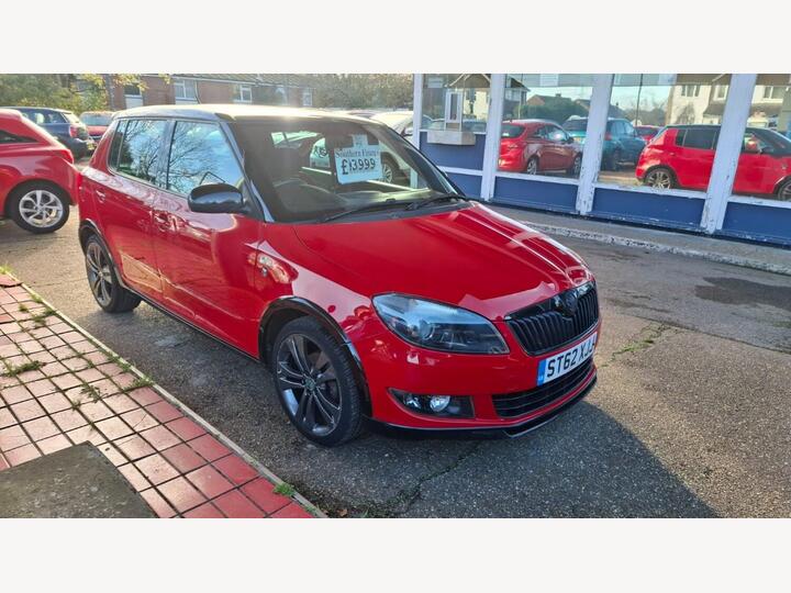 Skoda Fabia 1.2 TSI Monte Carlo Euro 5 5dr Skoda Fabia 1.2 TSI Monte Carlo Euro 5 5dr