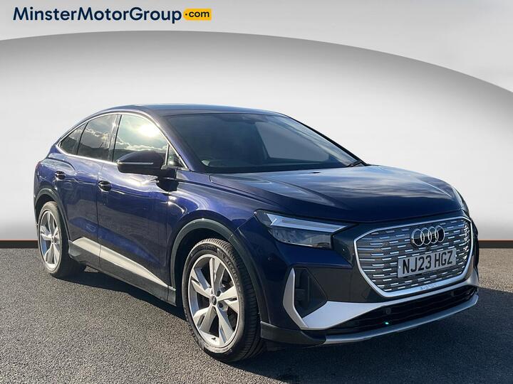 Audi Q4 E-Tron 40 S Line Sportback Auto 5dr 82kWh Audi Q4 E-Tron 40 S Line Sportback Auto 5dr 82kWh