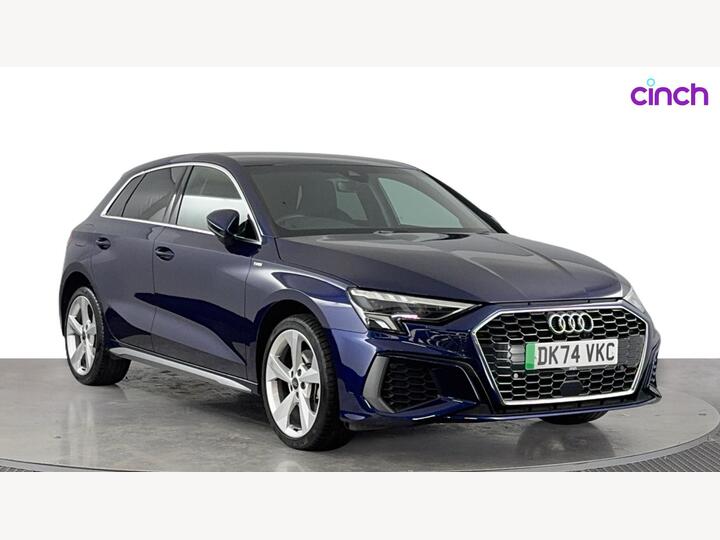 Audi A3 1.4 TFSIe 40 S Line Sportback S Tronic Euro 6 (s/s) 5dr 13kWh