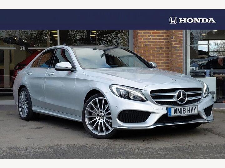 Mercedes-Benz C Class 2.1 C220d AMG Line (Premium Plus) G-Tronic+ 4MATIC Euro 6 (s/s) 4dr