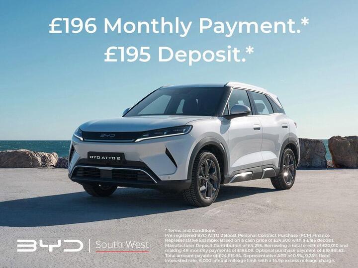 BYD Atto 2 51.1kWh Boost Auto 5dr