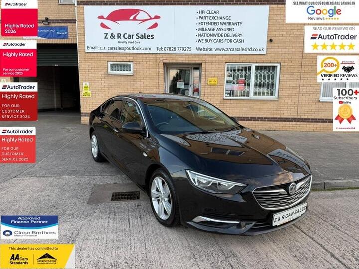 Vauxhall Insignia 1.6 Turbo D EcoTEC BlueInjection Tech Line Nav Grand Sport Euro 6 (s/s) 5dr