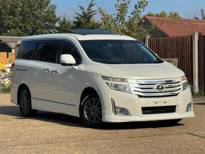 Nissan Elgrand NISSAN ELGRAND HIGHWAYSTAR PREMIUM EDN 4WD 3.5L AUTO PETROL 13-13 ULEZ 7 SE Nissan Elgrand NISSAN ELGRAND HIGHWAYSTAR PREMIUM EDN 4WD 3.5L AUTO PETROL 13-13 ULEZ 7 SE