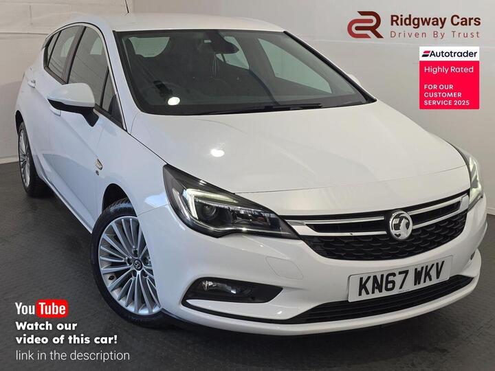 Vauxhall Astra 1.4i Turbo Elite Euro 6 5dr Vauxhall Astra 1.4i Turbo Elite Euro 6 5dr