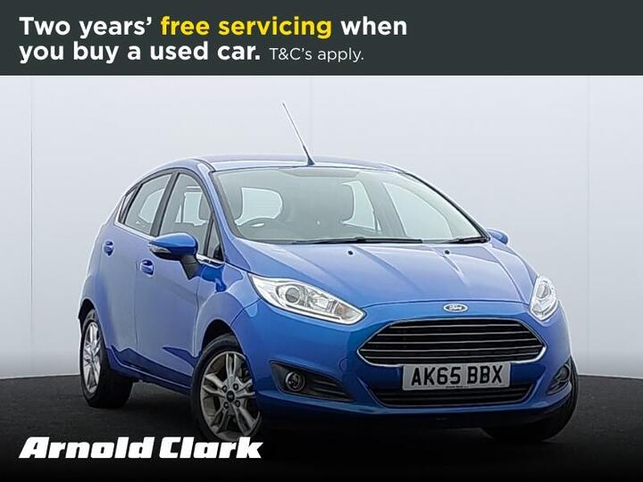 Ford Fiesta 1.0T EcoBoost Zetec Euro 6 (s/s) 5dr