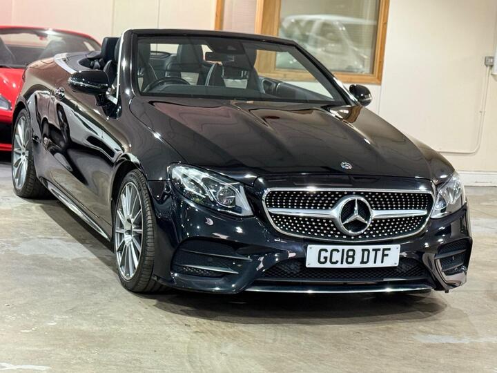 Mercedes-Benz E Class 3.0 E350d V6 AMG Line (Premium Plus) Cabriolet G-Tronic+ 4MATIC Euro 6 (s/s) 2dr Mercedes-Benz E Class 3.0 E350d V6 AMG Line (Premium Plus) Cabriolet G-Tronic+ 4MATIC Euro 6 (s/s) 2dr