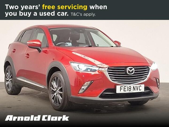 Mazda CX-3 2.0 SKYACTIV-G Sport Nav Euro 6 (s/s) 5dr