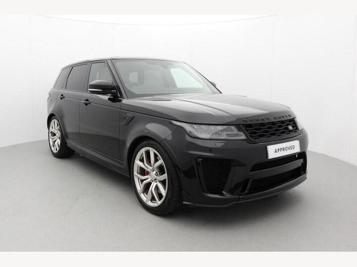 Land Rover RANGE ROVER SPORT 5.0 P575 V8 SVR Auto 4WD Euro 6 (s/s) 5dr Land Rover RANGE ROVER SPORT 5.0 P575 V8 SVR Auto 4WD Euro 6 (s/s) 5dr