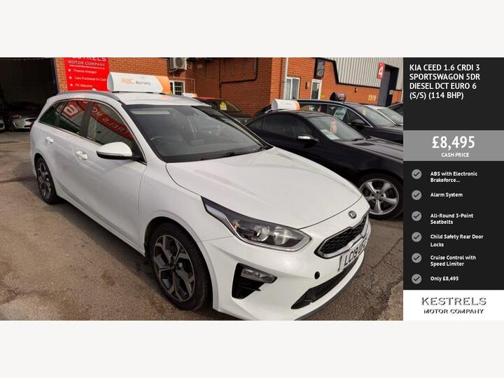 Kia CEED 1.6 CRDi 3 Sportswagon DCT Euro 6 (s/s) 5dr