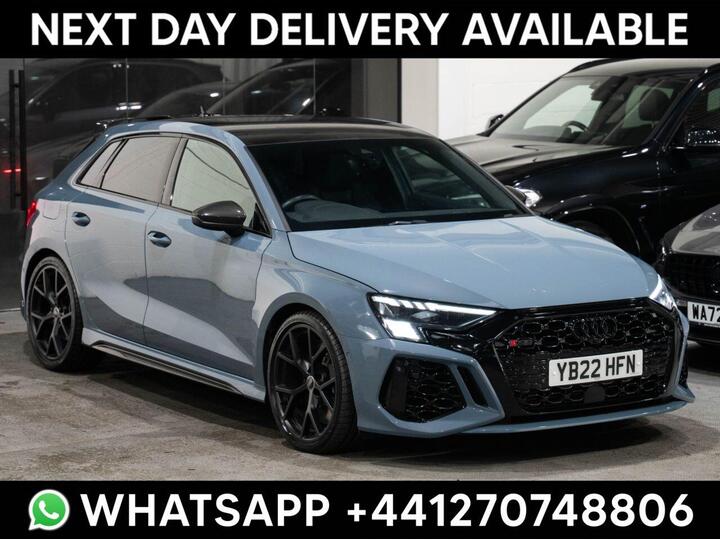 Audi RS3 2.5 TFSI Carbon Black Sportback S Tronic Quattro Euro 6 (s/s) 5dr
