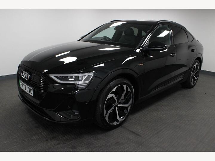 Audi E-tron 50 Black Edition Sportback Auto Quattro 5dr 71.2kWh (11kW Charger)