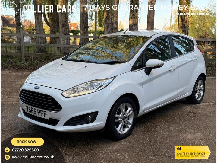 Ford Fiesta 1.0T EcoBoost Zetec Euro 6 (s/s) 5dr