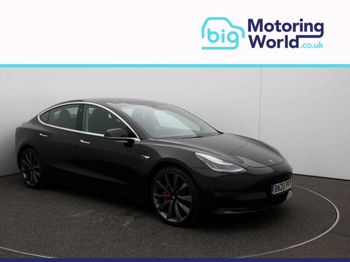 Tesla Model 3 (Dual Motor) Performance Auto 4WDE 4dr (Performance Upgrade)