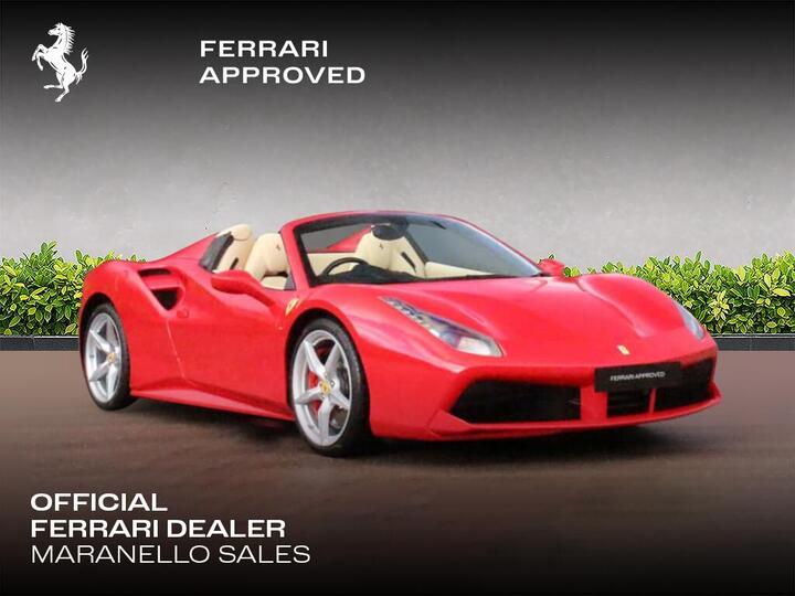 Ferrari 488 3.9T V8 Spider F1 DCT Euro 6 (s/s) 2dr