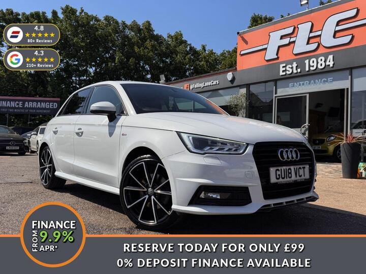 Audi A1 1.4 TFSI CoD Black Edition Sportback S Tronic Euro 6 (s/s) 5dr (Nav)