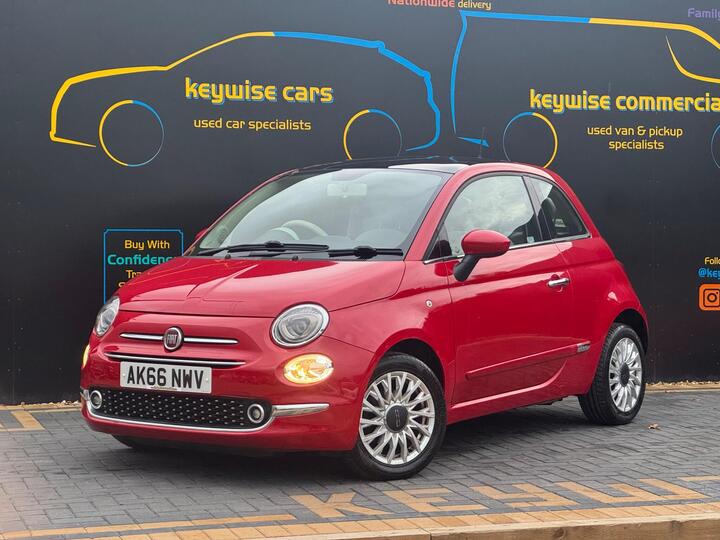 Fiat 500 1.2 Lounge Euro 6 (s/s) 3dr
