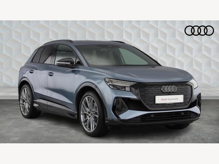 Audi Q4 E-tron 45 Black Edition Auto 5dr 82kWh