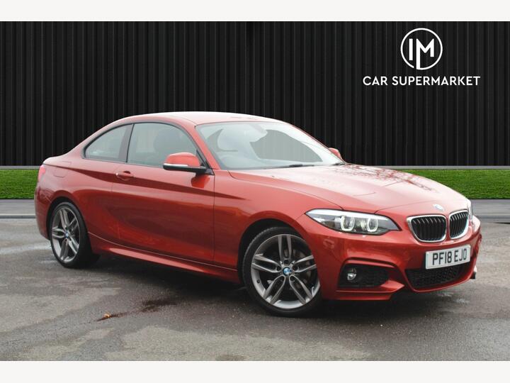 BMW 2 Series 2.0 218d M Sport Auto Euro 6 (s/s) 2dr BMW 2 Series 2.0 218d M Sport Auto Euro 6 (s/s) 2dr