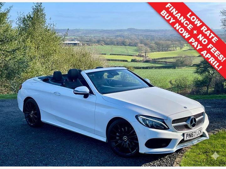 Mercedes-Benz C-CLASS 2.0 C200 AMG Line Cabriolet G-Tronic+ Euro 6 (s/s) 2dr