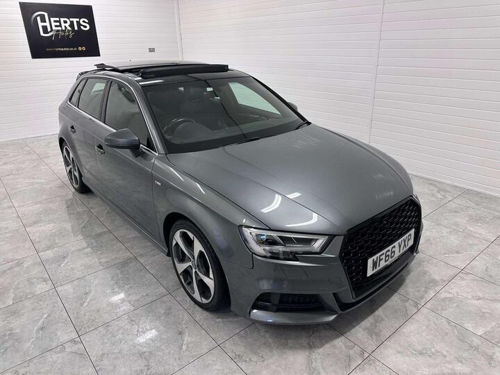 Audi A3 2.0 TDI S Line Sportback S Tronic Auto 6Spd Euro 6 (s/s) 5dr