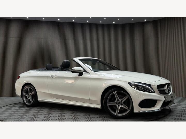 Mercedes-Benz C Class 2.0 C200 AMG Line Cabriolet G-Tronic+ Euro 6 (s/s) 2dr