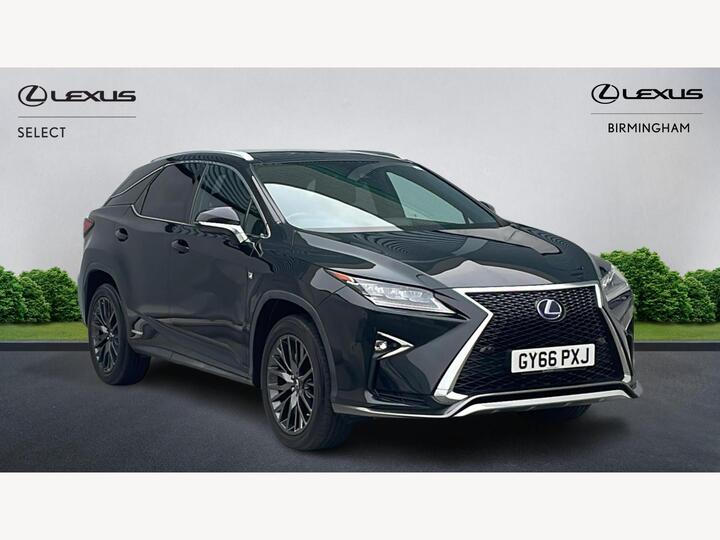 Lexus RX 3.5 450h V6 F Sport CVT 4WD Euro 6 (s/s) 5dr