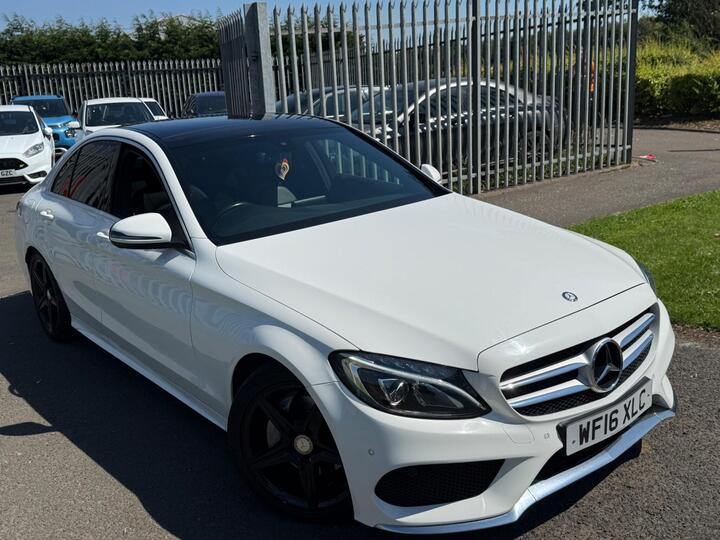 Mercedes-Benz C Class 1.6 C200d AMG Line G-Tronic+ Euro 6 (s/s) 4dr