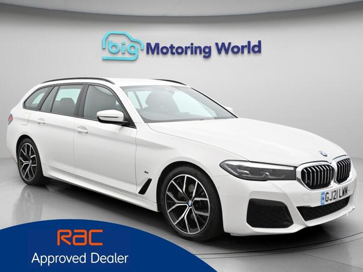 BMW 5 Series 2.0 520d MHT M Sport Touring Steptronic Euro 6 (s/s) 5dr BMW 5 Series 2.0 520d MHT M Sport Touring Steptronic Euro 6 (s/s) 5dr