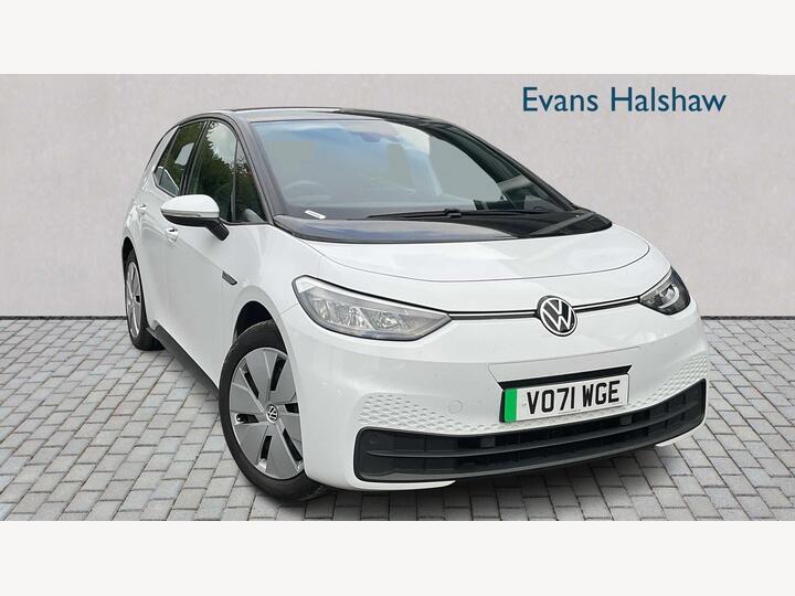 Volkswagen ID.3 HATCHBACK Pro Performance 58kWh Life Auto 5dr Volkswagen ID.3 HATCHBACK Pro Performance 58kWh Life Auto 5dr