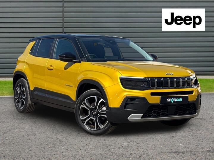 Jeep Avenger 54kWh E-Summit Auto 5dr Jeep Avenger 54kWh E-Summit Auto 5dr