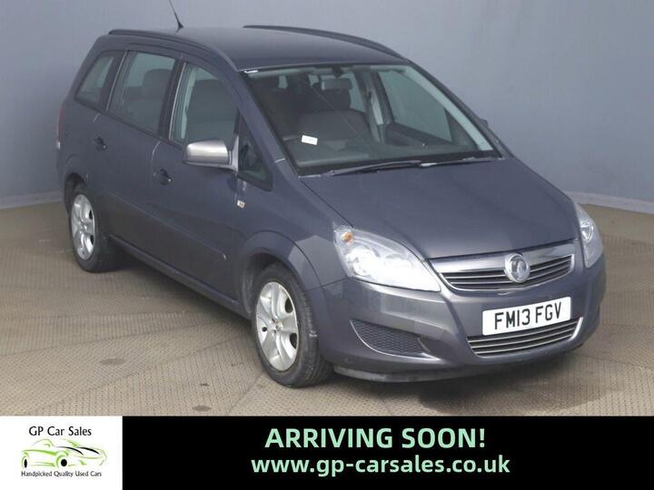 Vauxhall Zafira 1.6 16V Exclusiv Euro 5 5dr