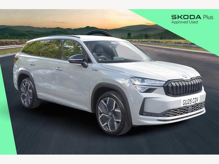 Skoda Kodiaq 1.5 TSI IV 25.7kWh SportLine DSG Euro 6 (s/s) 5dr (5 Seat) Skoda Kodiaq 1.5 TSI IV 25.7kWh SportLine DSG Euro 6 (s/s) 5dr (5 Seat)