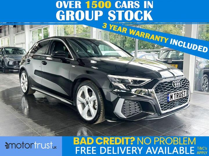 Audi A3 1.0 TFSI 30 S Line Sportback S Tronic Euro 6 (s/s) 5dr