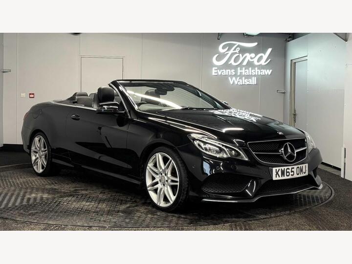Mercedes-Benz E CLASS DIESEL CABRIOLET E220d AMG Line Edition Premium 2dr 7G-Tronic