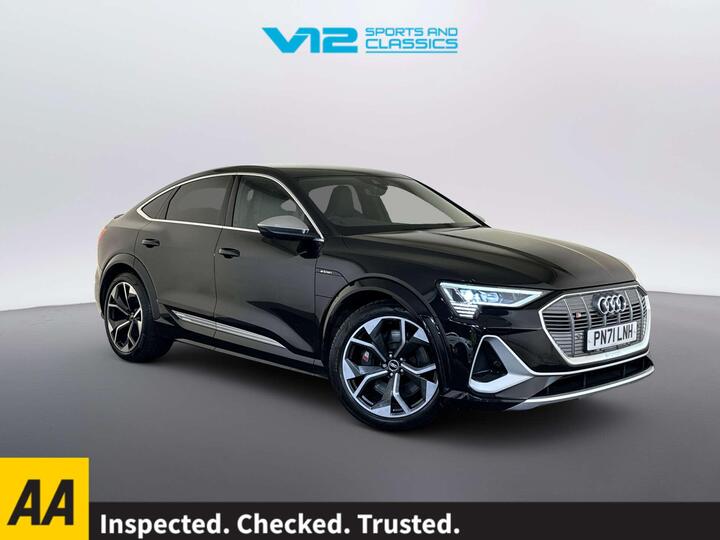 Audi E-tron S Sportback Auto Quattro 5dr 95kWh (11kW Charger) Audi E-tron S Sportback Auto Quattro 5dr 95kWh (11kW Charger)