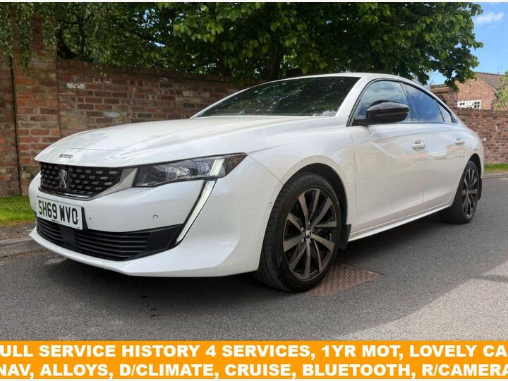 Peugeot 508 1.5 BlueHDi GT Line Fastback Euro 6 (s/s) 5dr Peugeot 508 1.5 BlueHDi GT Line Fastback Euro 6 (s/s) 5dr