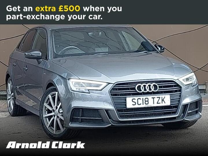 Audi A3 1.5 TFSI CoD Black Edition Sportback S Tronic Euro 6 (s/s) 5dr