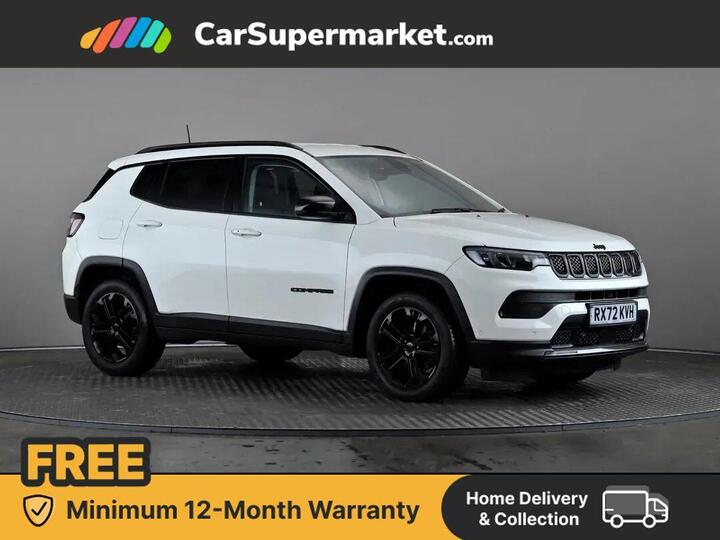Jeep Compass 1.3 GSE T4 Night Eagle FWD Euro 6 (s/s) 5dr Jeep Compass 1.3 GSE T4 Night Eagle FWD Euro 6 (s/s) 5dr