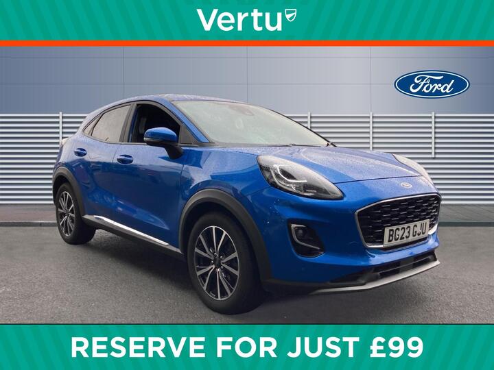 Ford Puma 1.0T EcoBoost MHEV Titanium Euro 6 (s/s) 5dr