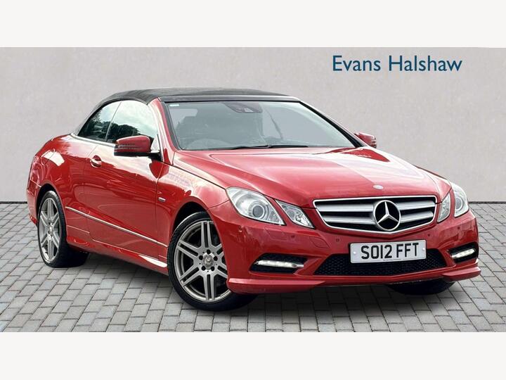 Mercedes-Benz E CLASS DIESEL CABRIOLET 2.1 E250 CDI BlueEfficiency Sport Cabriolet G-Tronic+ Euro 5 (s/s) 2dr