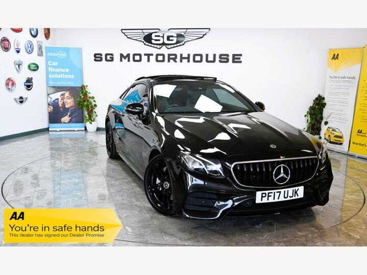 Mercedes-Benz E CLASS 2.0 E220d AMG Line (Premium) G-Tronic+ Euro 6 (s/s) 2dr