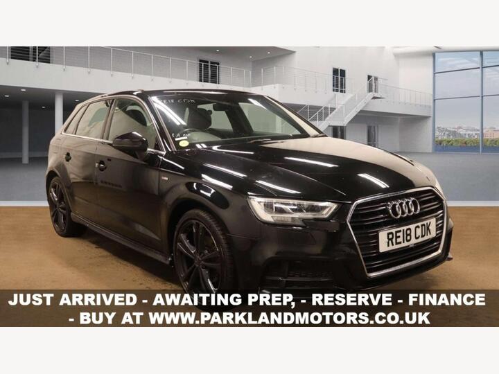 Audi A3 1.5 TFSI CoD S Line Sportback Euro 6 (s/s) 5dr