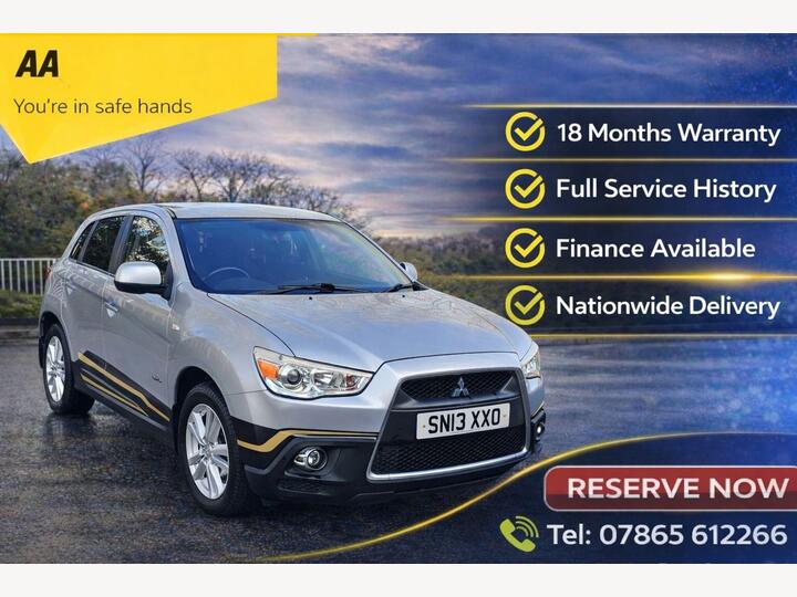 Mitsubishi ASX 1.8D 3 4WD Euro 5 5dr