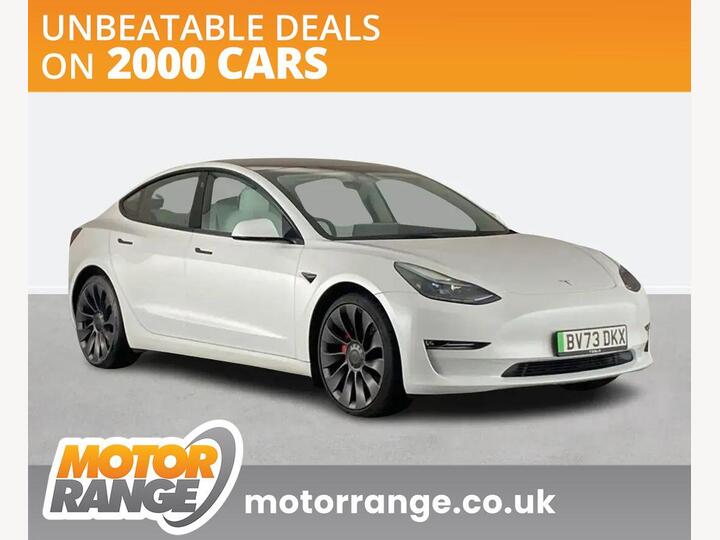 Tesla Model 3 (Dual Motor) Performance Auto 4WDE 4dr (Performance Upgrade)